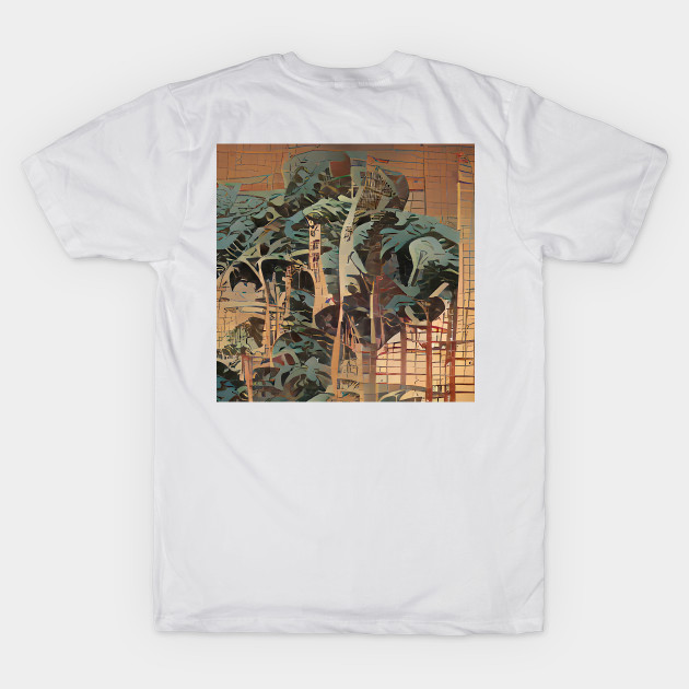 TROPICAL FOREST no4-C UKIYO-e by PiaS